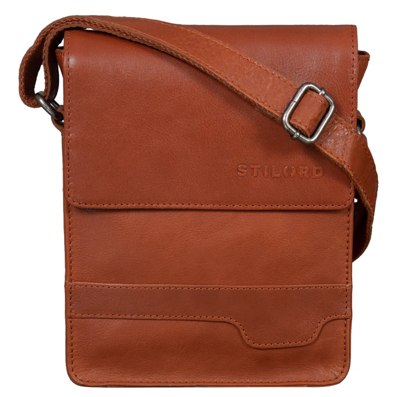 "Sven" Herrenhandtasche Leder Umhängetasche