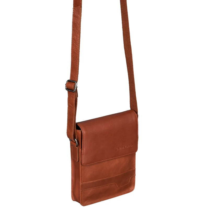 "Sven" Herrenhandtasche Leder Umhängetasche