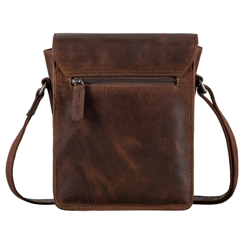 "Sven" Herrenhandtasche Leder Umhängetasche