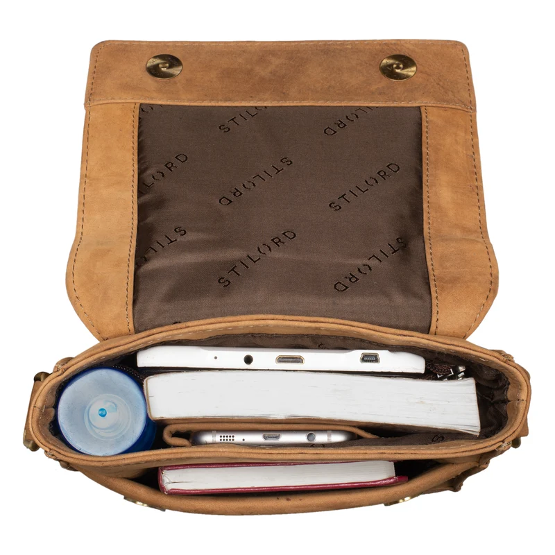 "Sven" Herrenhandtasche Leder Umhängetasche