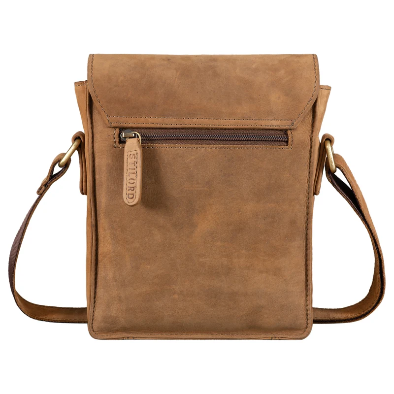 "Sven" Herrenhandtasche Leder Umhängetasche