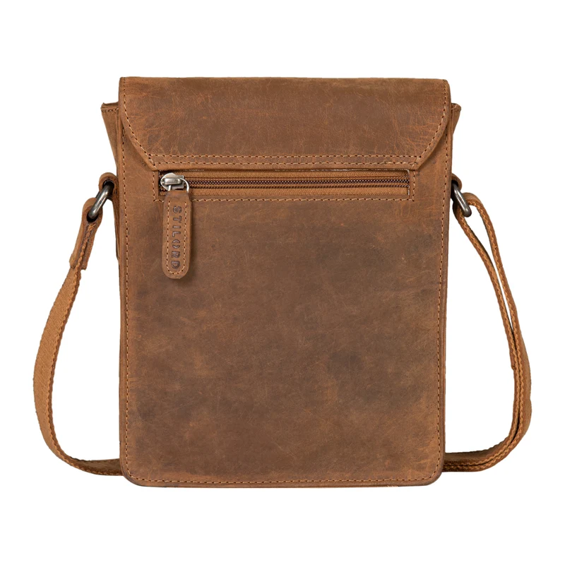 "Sven" Herrenhandtasche Leder Umhängetasche