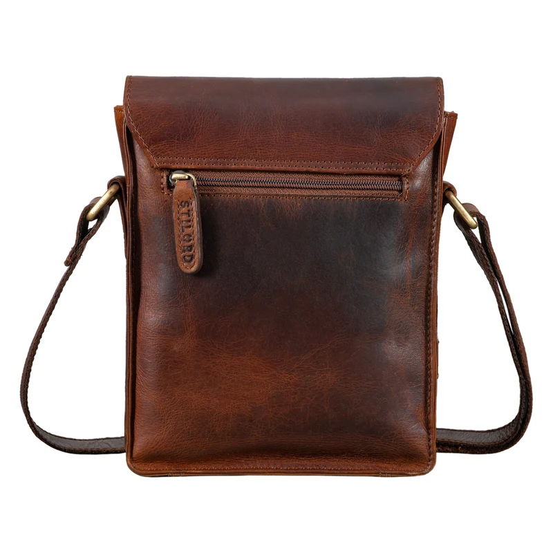 "Sven" Herrenhandtasche Leder Umhängetasche