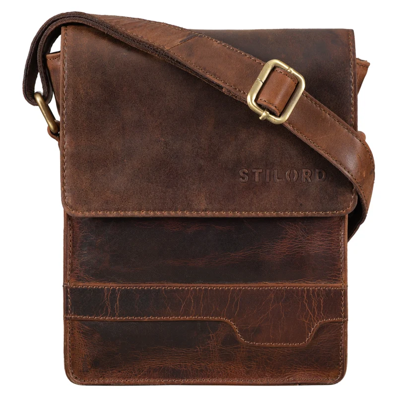 "Sven" Herrenhandtasche Leder Umhängetasche