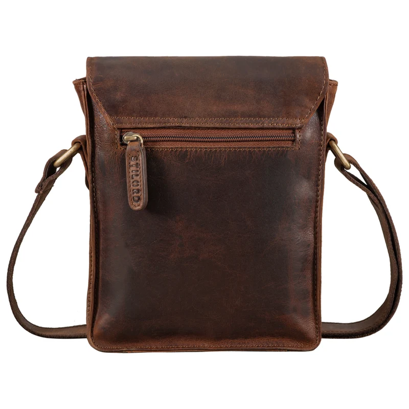 "Sven" Herrenhandtasche Leder Umhängetasche