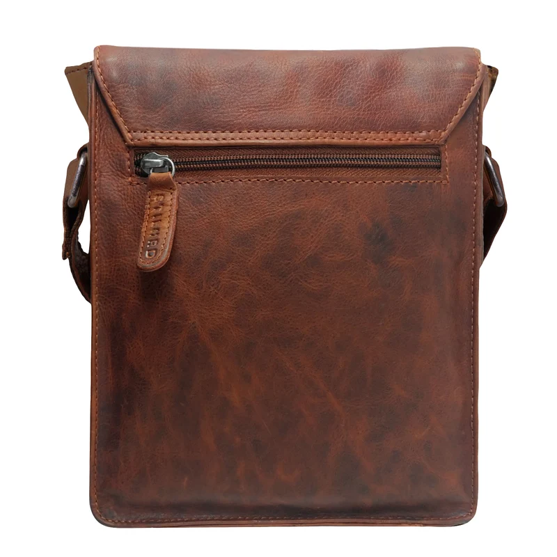 "Steve" Kleine Herren Tasche Leder