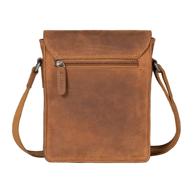 "Steve" Kleine Herren Tasche Leder