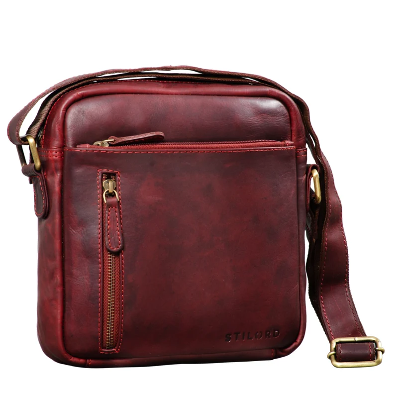"Hawk" Männer Tasche Leder Klein