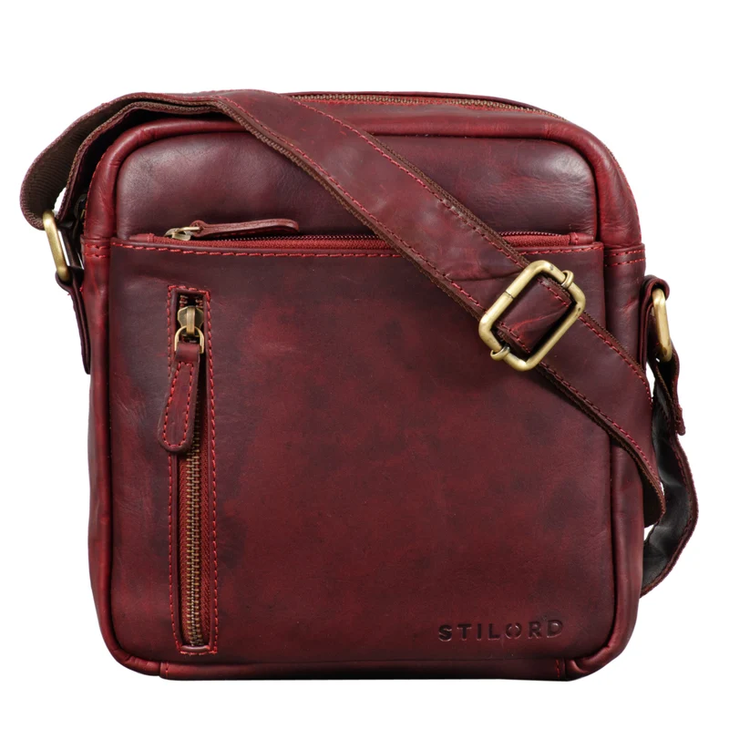 "Hawk" Männer Tasche Leder Klein