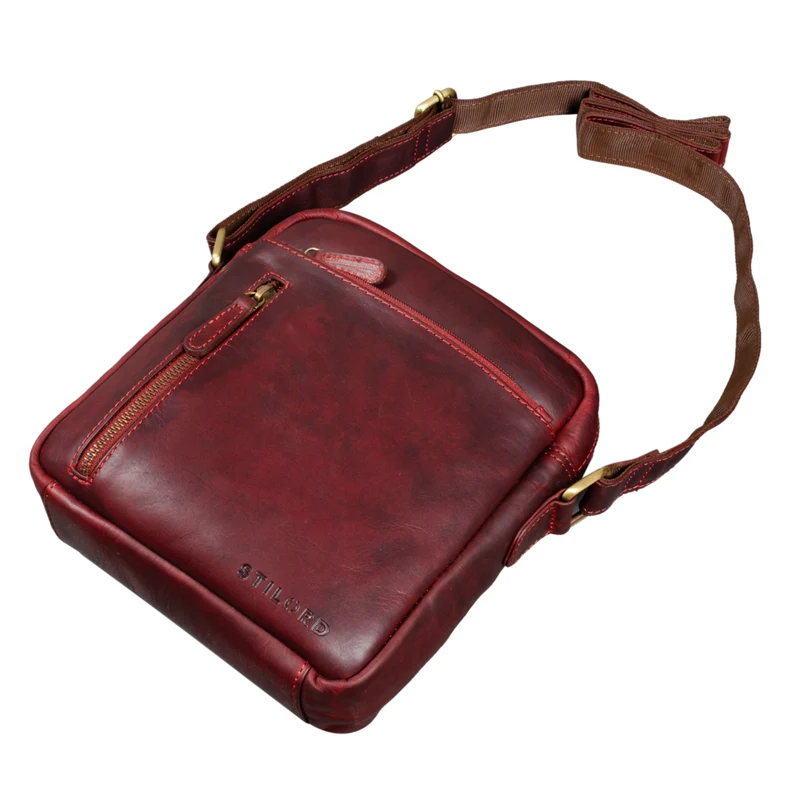 "Hawk" Männer Tasche Leder Klein