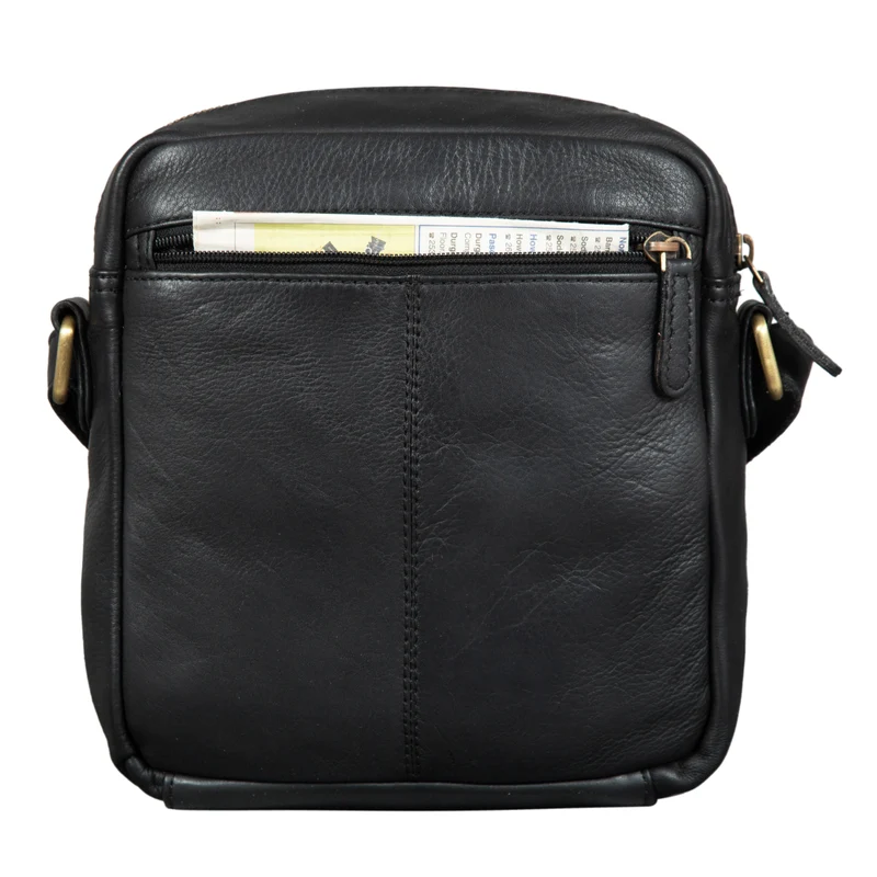 "Hawk" Männer Tasche Leder Klein