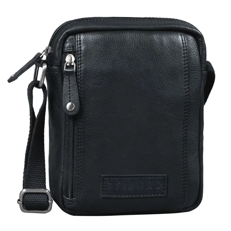 "Brandon" Herrenhandtasche Leder Umhängetasche