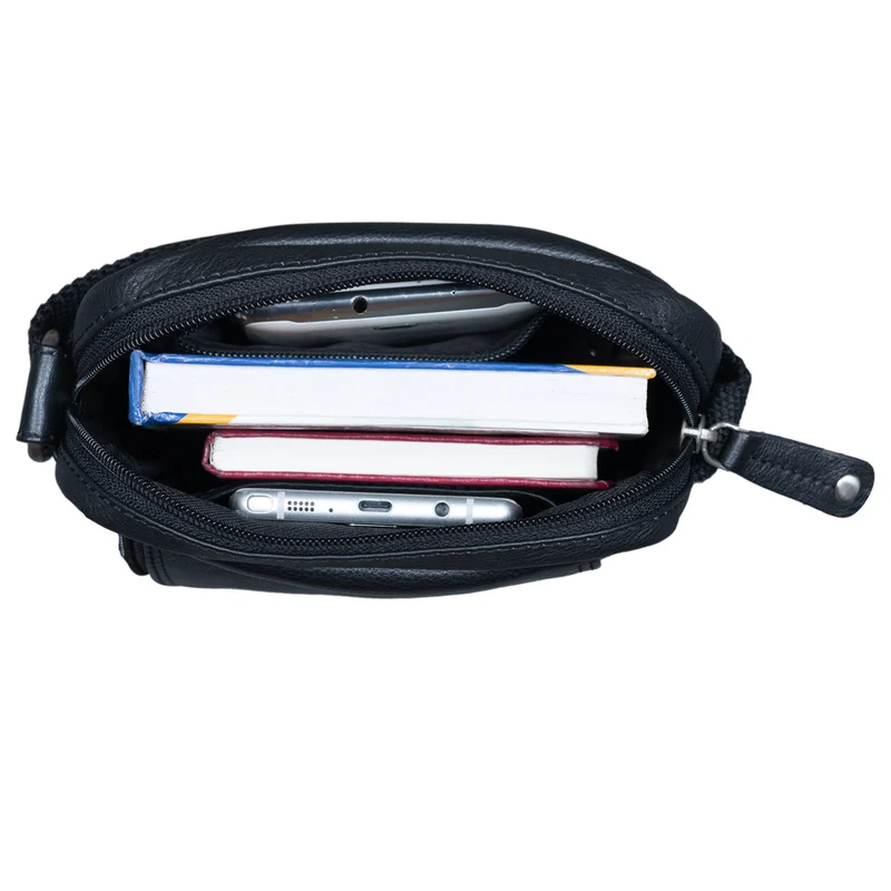 "Brandon" Herrenhandtasche Leder Umhängetasche