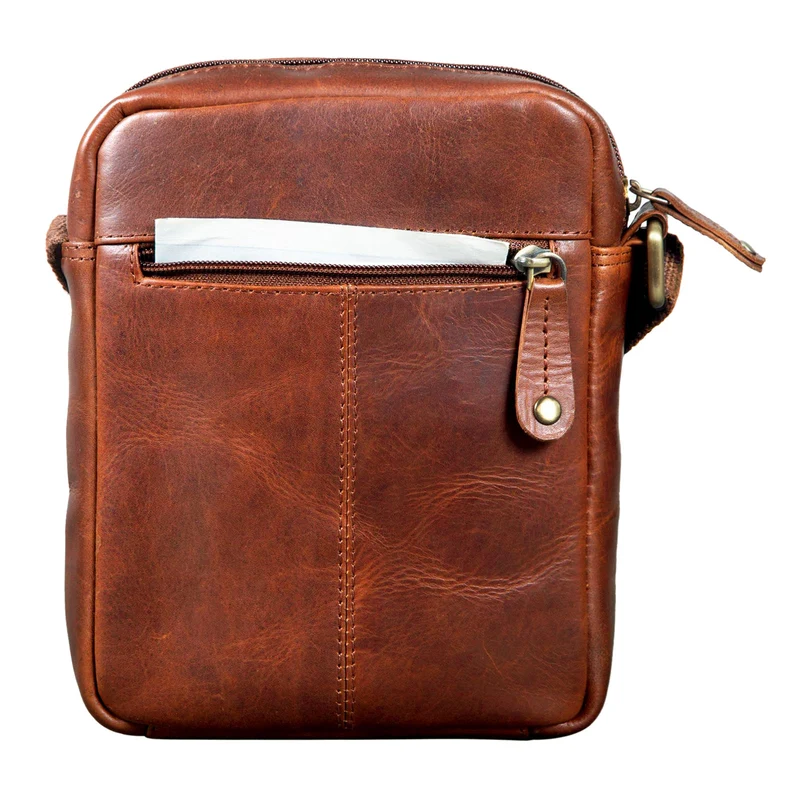 "Brandon" Herrenhandtasche Leder Umhängetasche