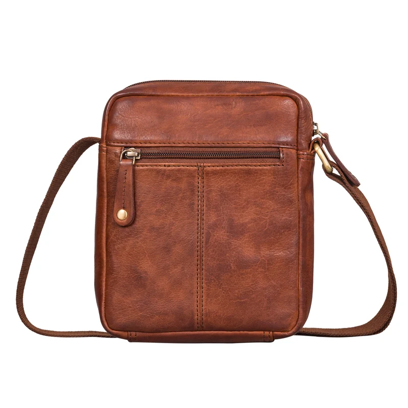 "Brandon" Herrenhandtasche Leder Umhängetasche