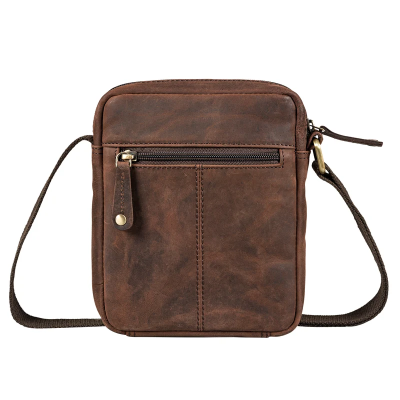 "Brandon" Herrenhandtasche Leder Umhängetasche