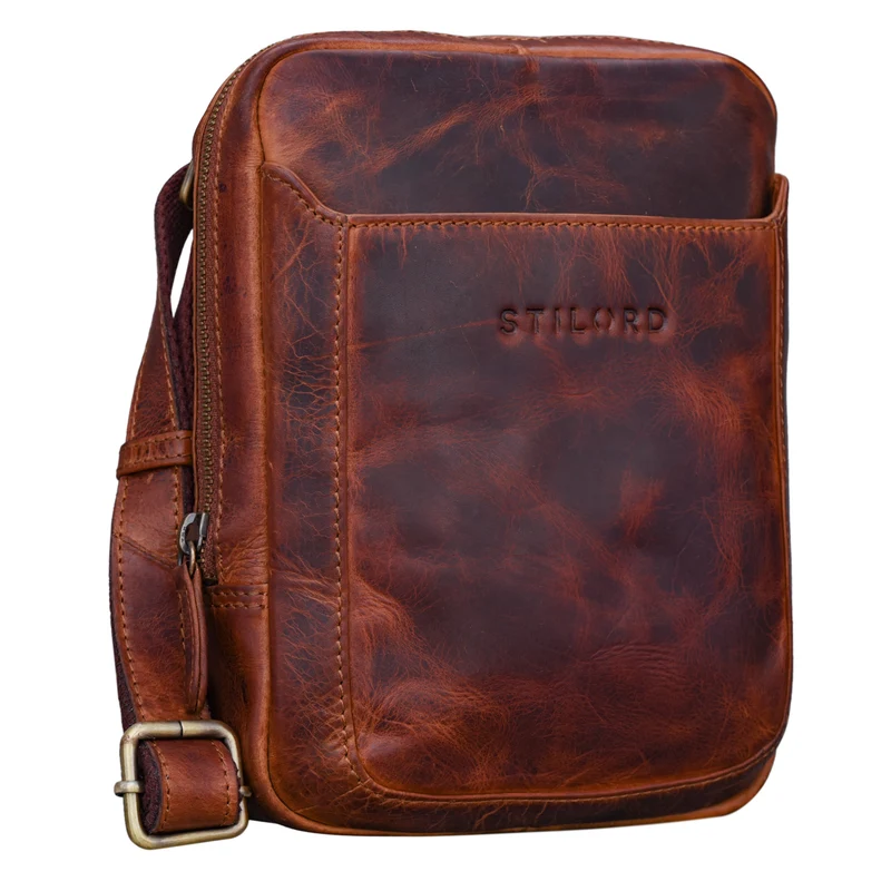 "Costa" Herrenhandtasche Leder Umhängetasche