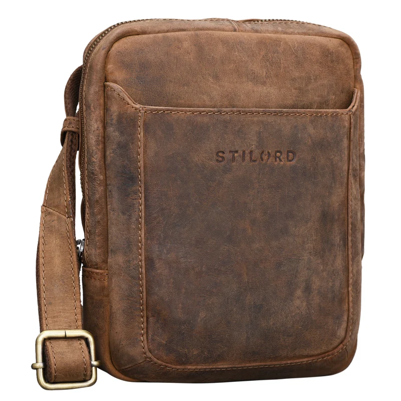 "Costa" Herrenhandtasche Leder Umhängetasche