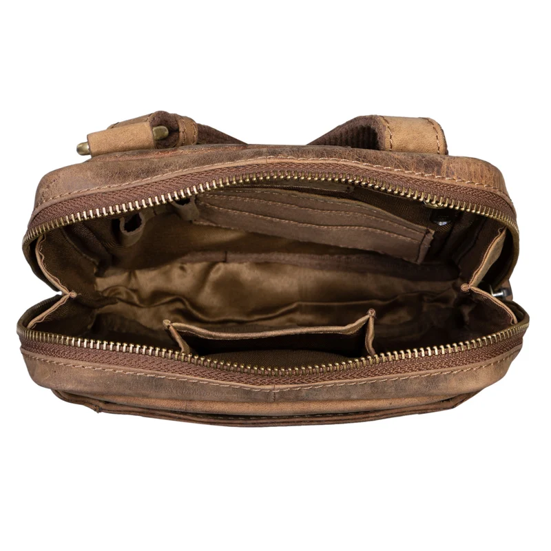 "Costa" Herrenhandtasche Leder Umhängetasche