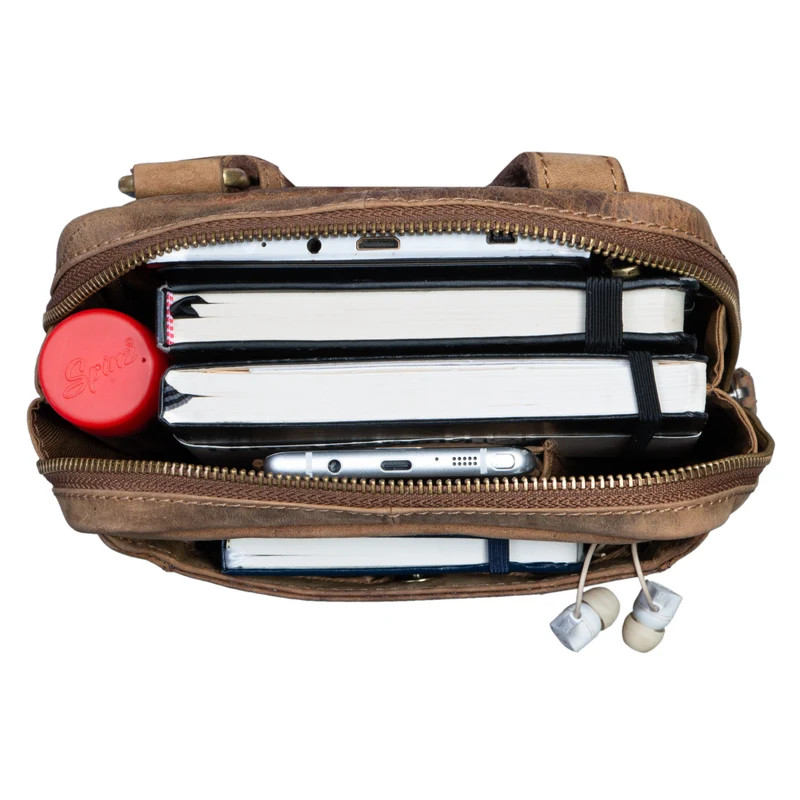 "Costa" Herrenhandtasche Leder Umhängetasche