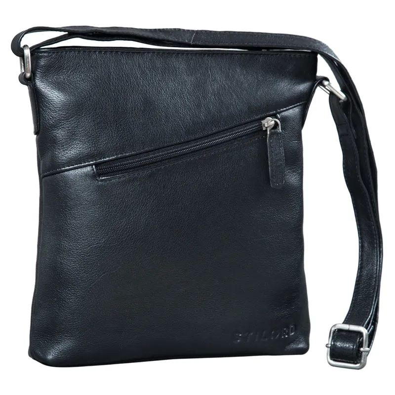 "Stella" Vintage Handtasche Damen Leder klein