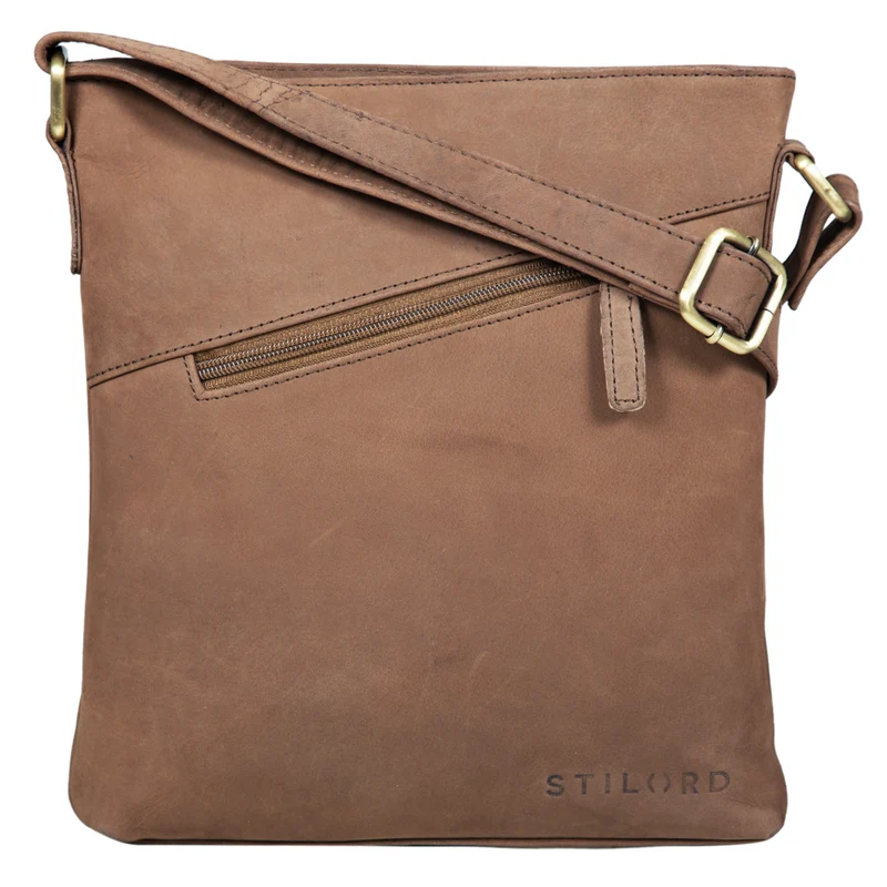 "Stella" Vintage Handtasche Damen Leder klein