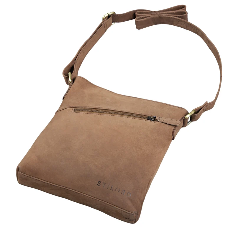 "Stella" Vintage Handtasche Damen Leder klein