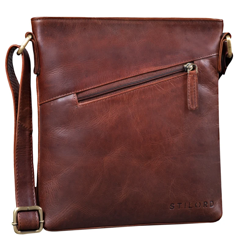"Stella" Vintage Handtasche Damen Leder klein