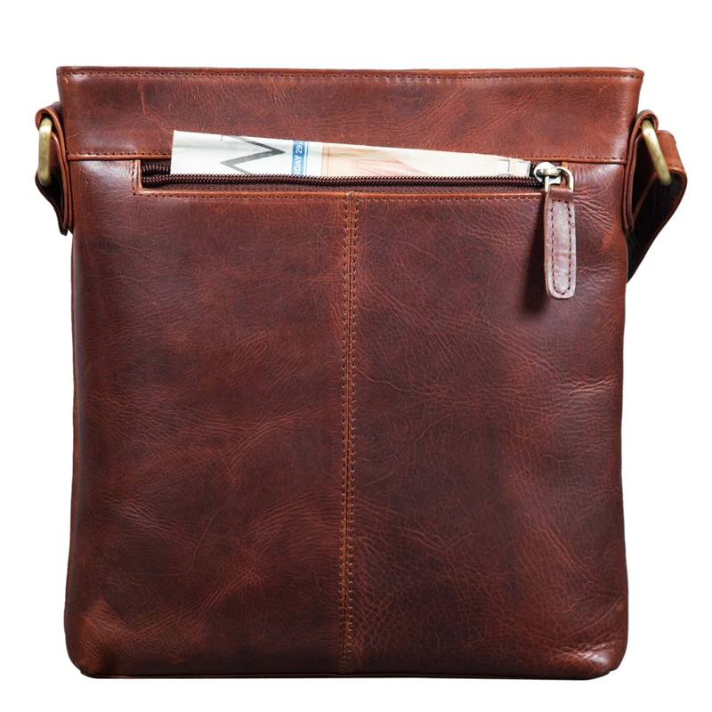 "Stella" Vintage Handtasche Damen Leder klein