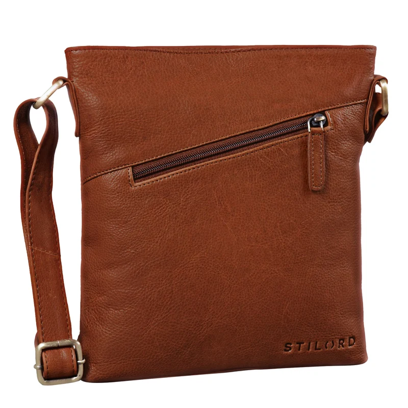 "Stella" Vintage Handtasche Damen Leder klein