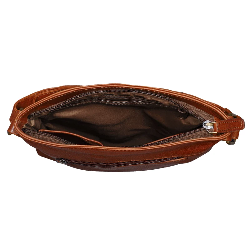 "Stella" Vintage Handtasche Damen Leder klein
