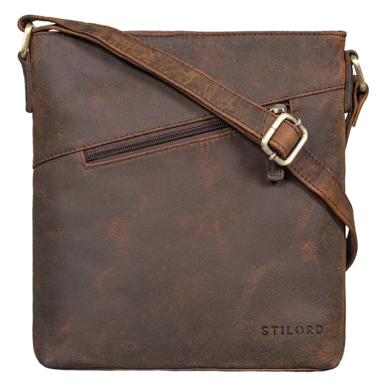 "Stella" Vintage Handtasche Damen Leder klein
