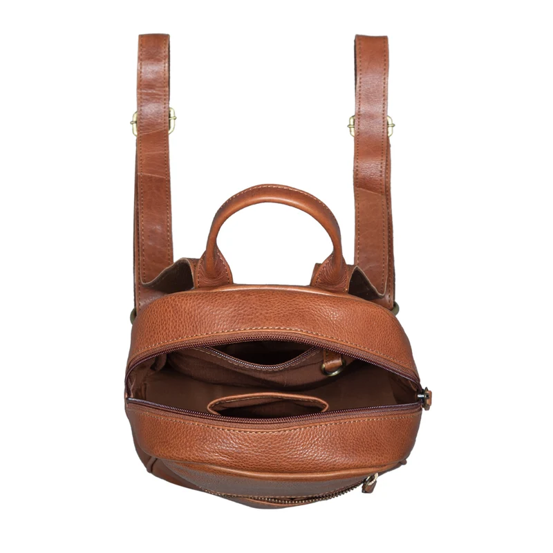 "Scarlett" Damen Rucksack Leder Klein