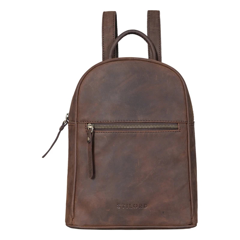 "Scarlett" Damen Rucksack Leder Klein