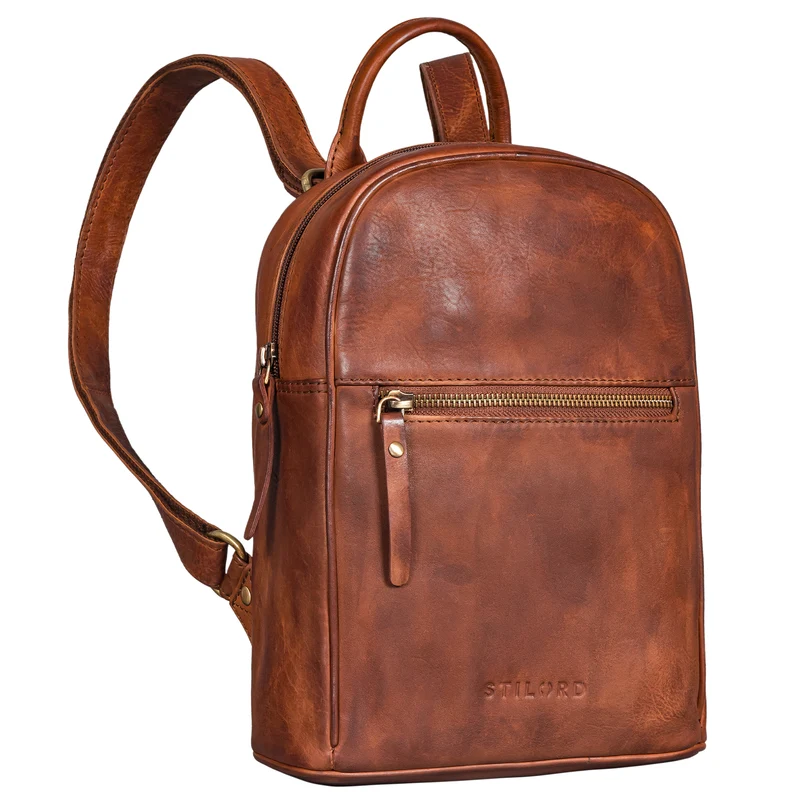 "Scarlett" Damen Rucksack Leder Klein