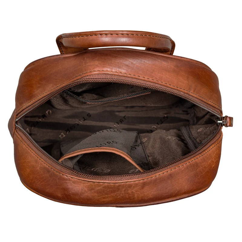 "Scarlett" Damen Rucksack Leder Klein