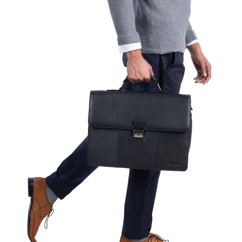 "Ravenzia" Leder Aktentasche Herren Damen