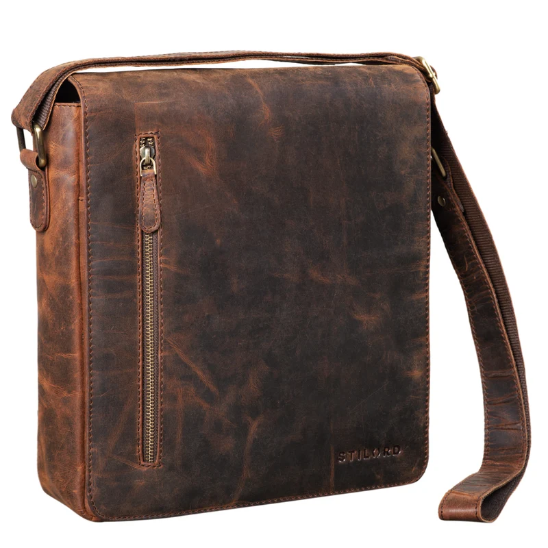 "Jones" Herrentasche Leder Mittel-Groß