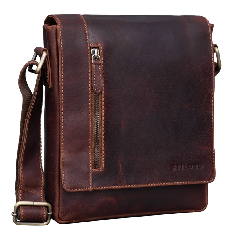 "Easton" Kleine Messenger Bag Echt Leder