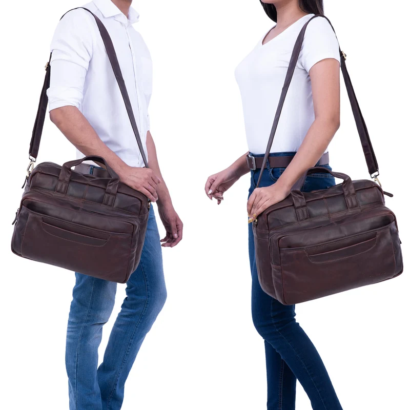 "Sanchez" Große Leder Tasche Vintage