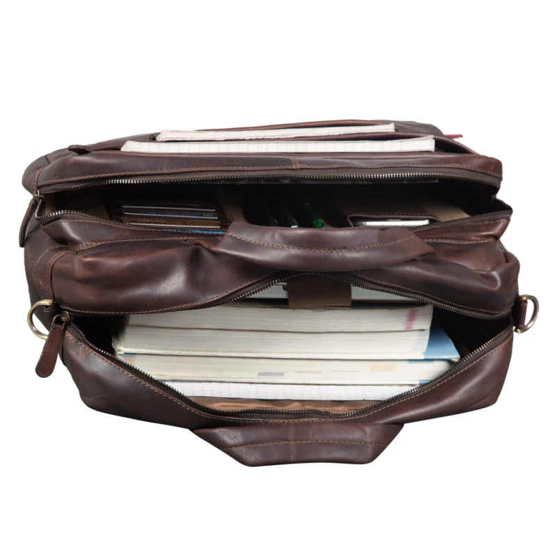 "Sanchez" Große Leder Tasche Vintage