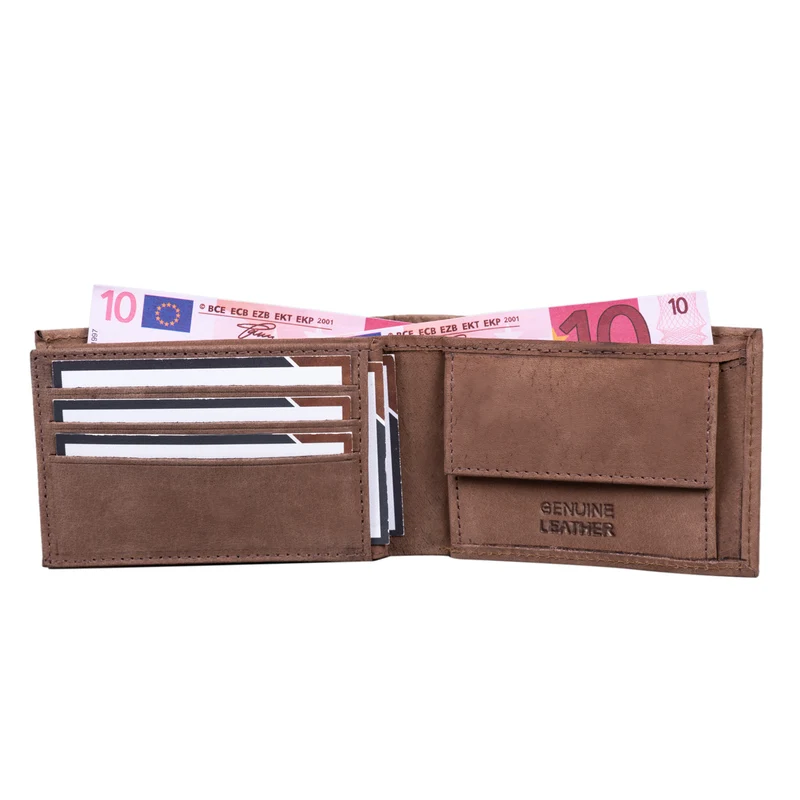 "Lincoln" Mini Geldbörse RFID Leder Herren
