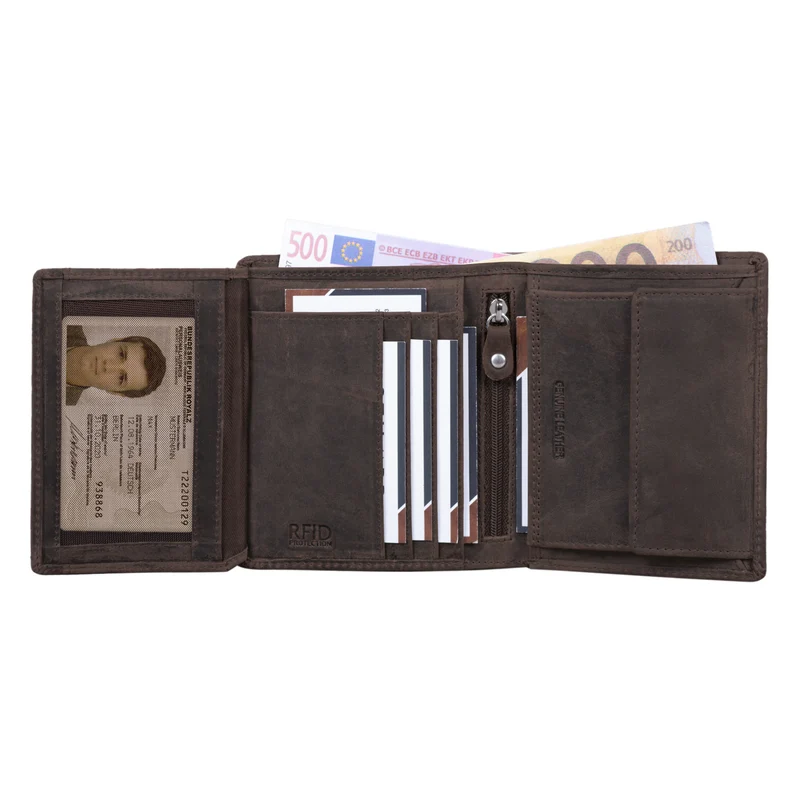 "Sawyer" RFID Leder Portemonnaie Männer