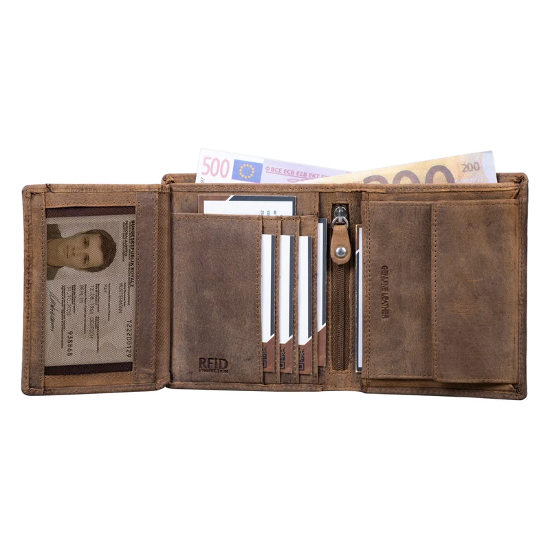 "Sawyer" RFID Leder Portemonnaie Männer