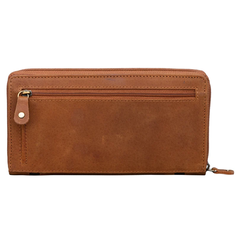"Ashley" Leder Portemonnaie Damen RFID