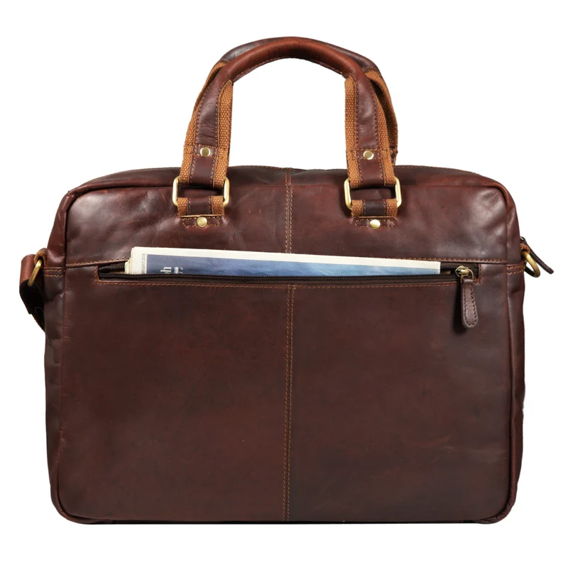"Timon" Business Laptop Tasche Leder