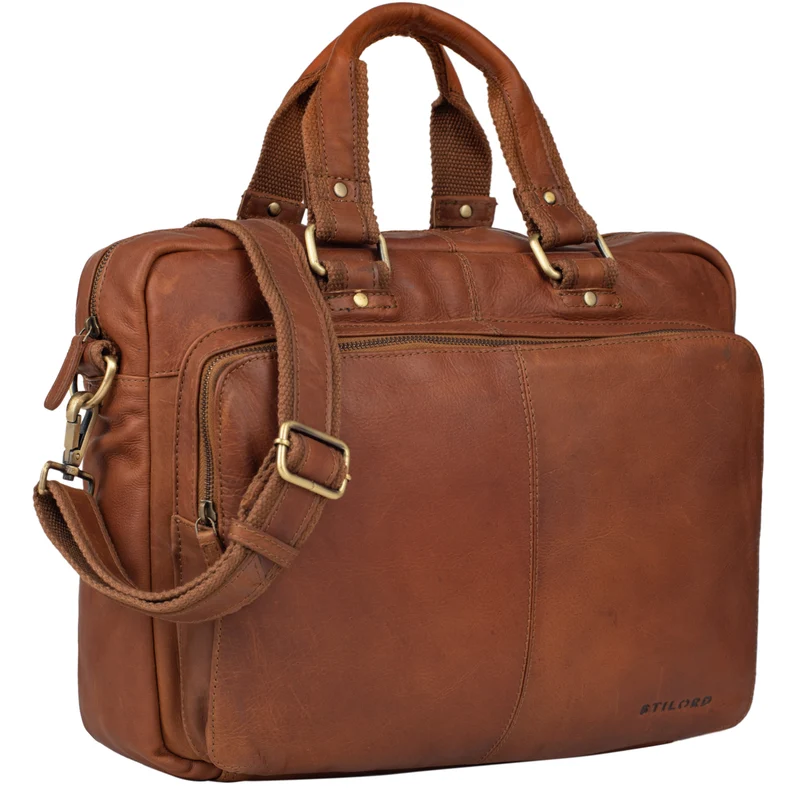 "Timon" Business Laptop Tasche Leder
