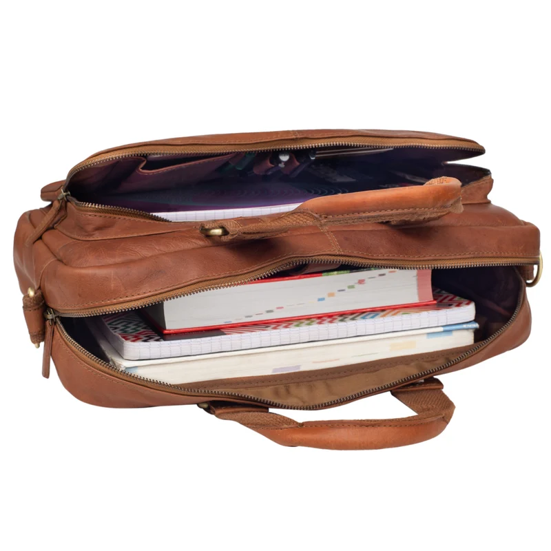 "Timon" Business Laptop Tasche Leder