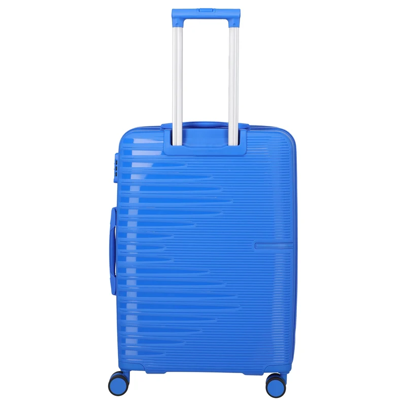 Travelite Pacific - 4-Rollen-Trolley M 67 cm (blue)