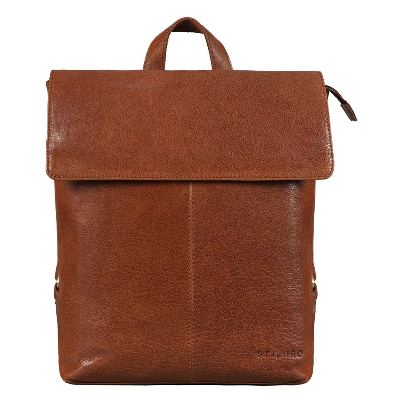 "Charlie" Vintage Lederrucksack Braun Damen Herren 13,3 Zoll Echtleder